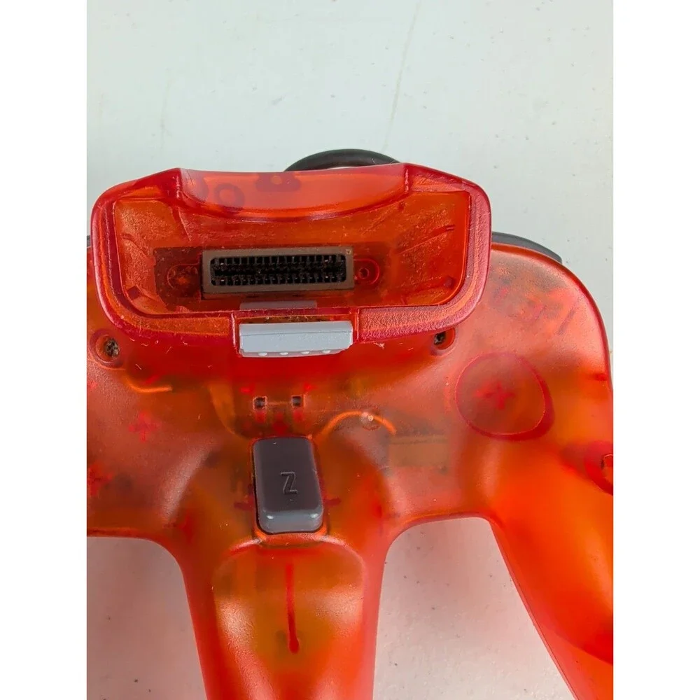 Nintendo 64 Fire Orange Controller - SUPER TIGHT STICK!